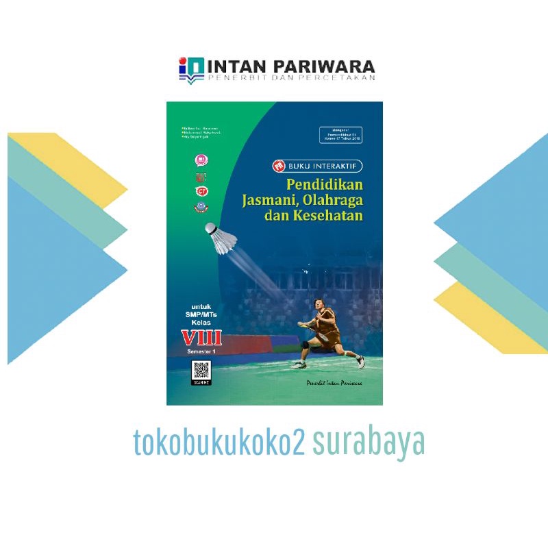 BUKU PR PJOK KELAS 8 SEMESTER 1 LKS INTAN PARIWARA 2021/2022 | Shopee  Indonesia