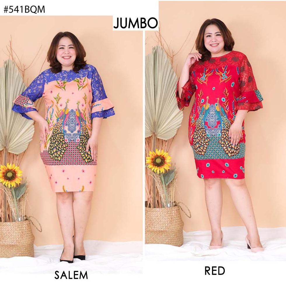 Kode 938 Kasih Murah Bigclo Dress Batik Jumbo 541 Katun Bigsize Kombinasi Brokat Vol56 Shopee Indonesia