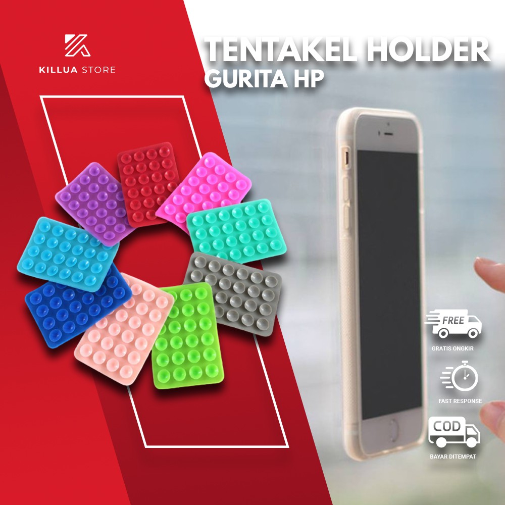 Tentakel Holder Gurita Hp Motor Mobil Universal | Shopee Indonesia