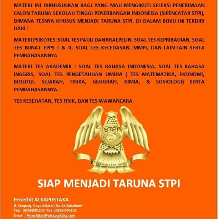 Hal ini sangat dianjurkan untuk memberikan ketenangan batin kalian saat menghadapi tahapan tes dan seleksi di sekolah kedinasan stpi . Buku Persiapan Masuk Stpi Penerbangan 2020 Plus Cd Shopee Indonesia