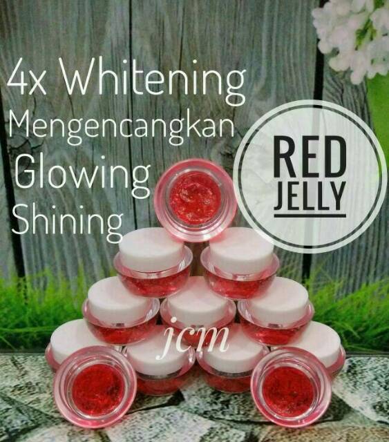 Beli produk red jelly original ms glow berkualitas dengan harga murah dari berbagai pelapak di indonesia. Cream Jelly Red Jelly Pink Jelly 4x Whitening 4x Bikin Glowing Dengan Formula Extra Shopee Indonesia