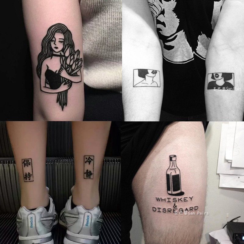 Inspirasi Tato Tato Garis 2 Di Lengan