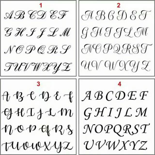 Contact huruf keren on messenger. Font Huruf Keren A Sampai Z