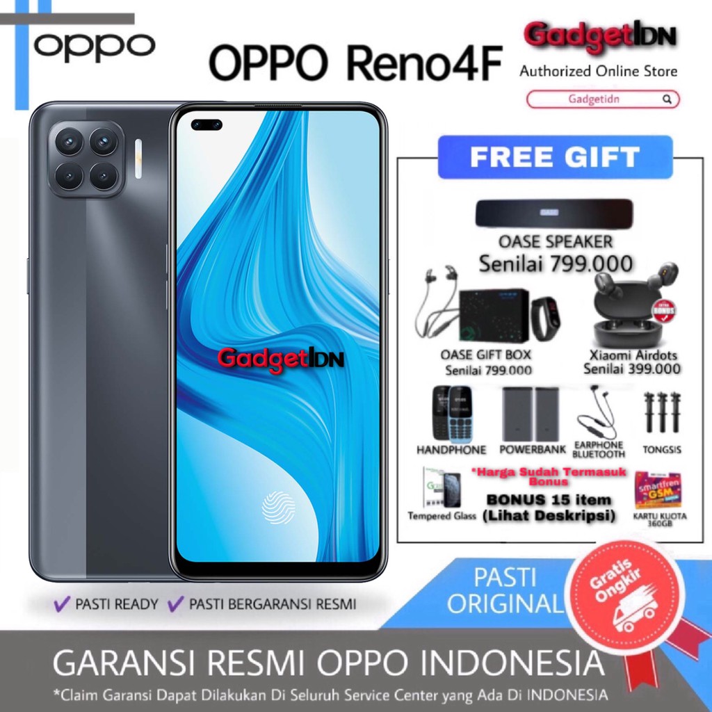 Harga Oppo Reno4 Terbaru September 2021 Dan Spesifikasi Harga HP Oppo Reno 4F.