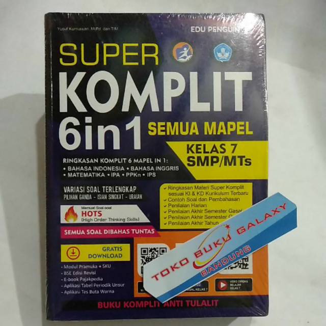 Berikut ini adalah contoh soal dan pembahasan ulangan tengah semester (uts) bahasa indonesia kelas 7 (vii) smp/mts semester 2 tahun pelajaran 2017/2018. Super Komplit Semua Mapel Smp Kelas 7 Materi Soal Pembahasan Smp Mts Kelas Vii Shopee Indonesia