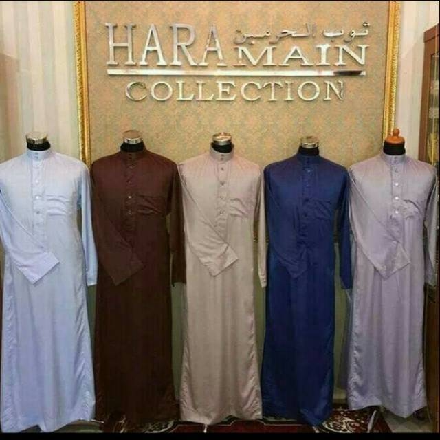 Untuk alas kakinya, anda bisa . Jubah Gamis pria Saudi Al HARAMAIN Original | Shopee Indonesia