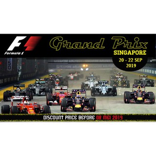 Tiket Promo F1 Singapore Bay Grandstand 3 Day