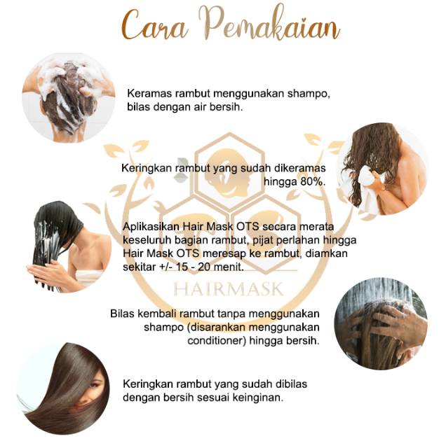 Cara menggunakan miranda hair mask kukui nut adalah aplikasikan secara. Masker Rambut Murah Perawatan Rambut Murah Ots Hairmask 100gr Harga Grosir Collagen Shopee Indonesia