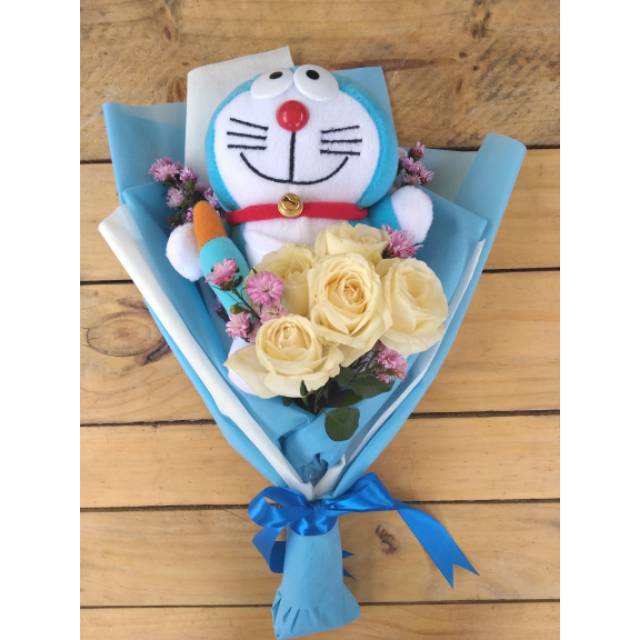 Free Gambar Buket Boneka Hand Bouquet Doraemon Buket Boneka Doraemon Terbaru by www.lampunghits.com