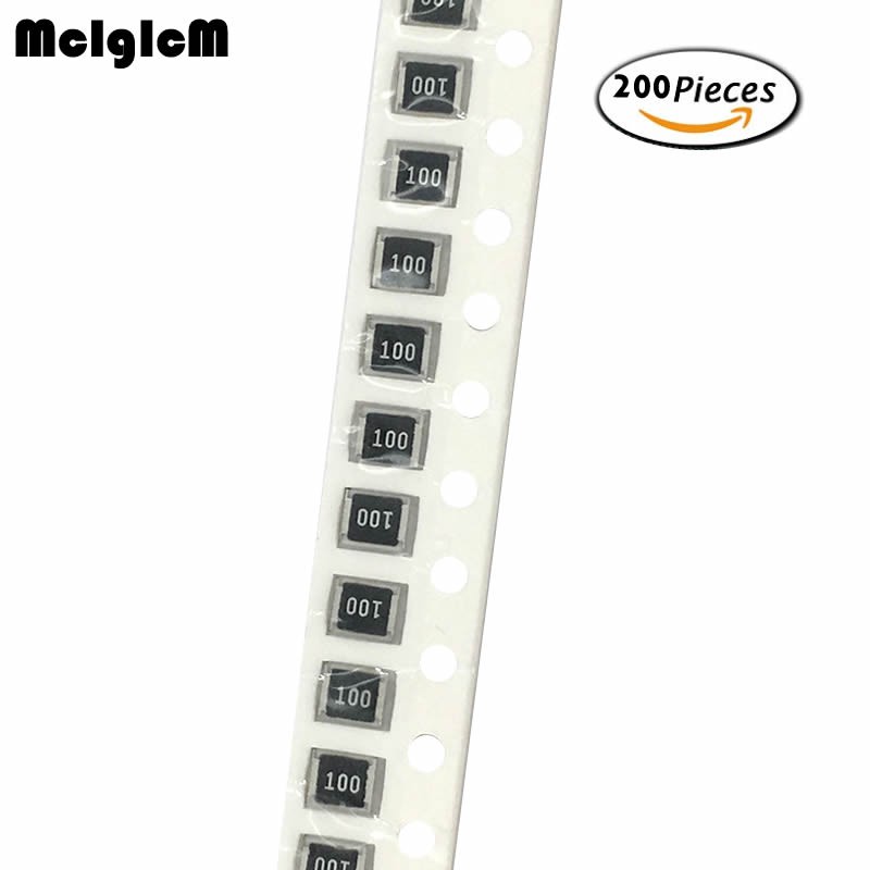 200pcs 1210 5 180k Ohm 1 1m Ohm 1 2w Smd Chip Resistor Resistors 0 5w 200k 220k 240k 270k 300k