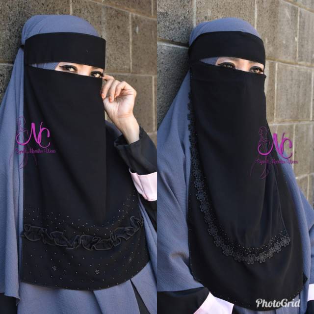 BAYAR DI TEMPAT - Niqob Cadar Bandana Model Terbaru Murah Aplikasi Payet  Manik Cantik | Shopee Indonesia