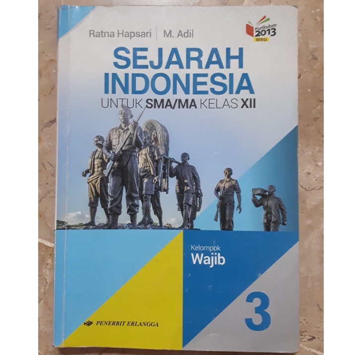 Buku Sejarah Indonesia Sma Kls 10 Wajib Penerbit Erlangga Indonesia 
