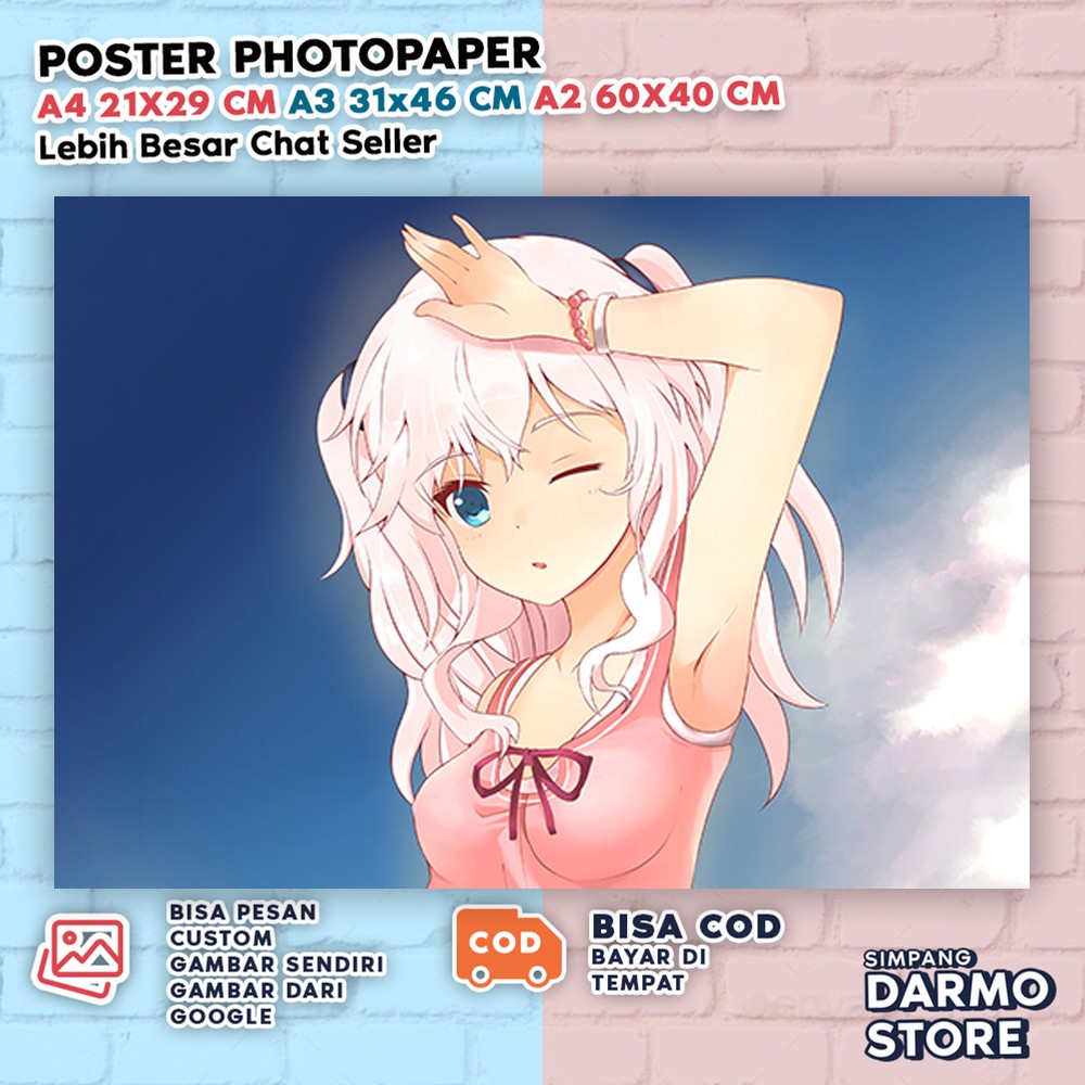 Illya is voiced by mai kadowaki. Jual Poster Charlotte Hisan Dinding Anime Wibu Nao Tomori Yuu Shunsuke Ayumi Bisa Custom Gambar Cht 20 Indonesia Shopee Indonesia
