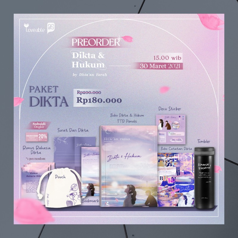 Namun minimnya informasi diluaran membuat pencarian tidak menemukan apa yang dicari. Special Offer Novel Dikta Dan Hukum By Dhia An Farah Shopee Indonesia
