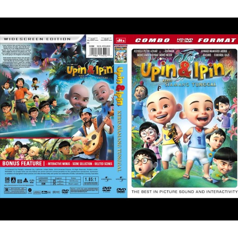 Budak budak bagi jawapan paling jujur tau!! Jual Kaset Kartun Anak Anak Upin Ipin Keris Siamang Tunggal The Movie Indonesia Shopee Indonesia