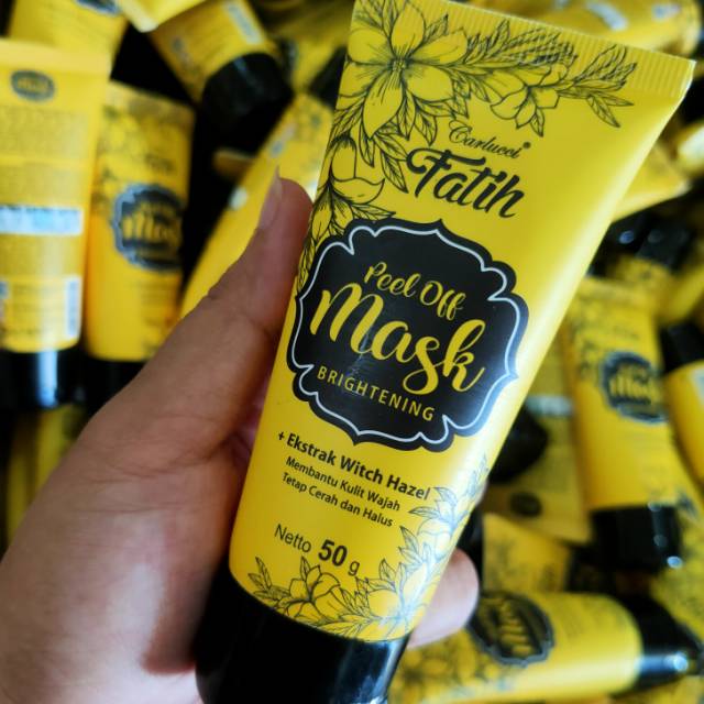 ◇105◇r original masker al fatih peel off maks al fatih (masker wajah ) . Masker Peel Off Viral Meskari