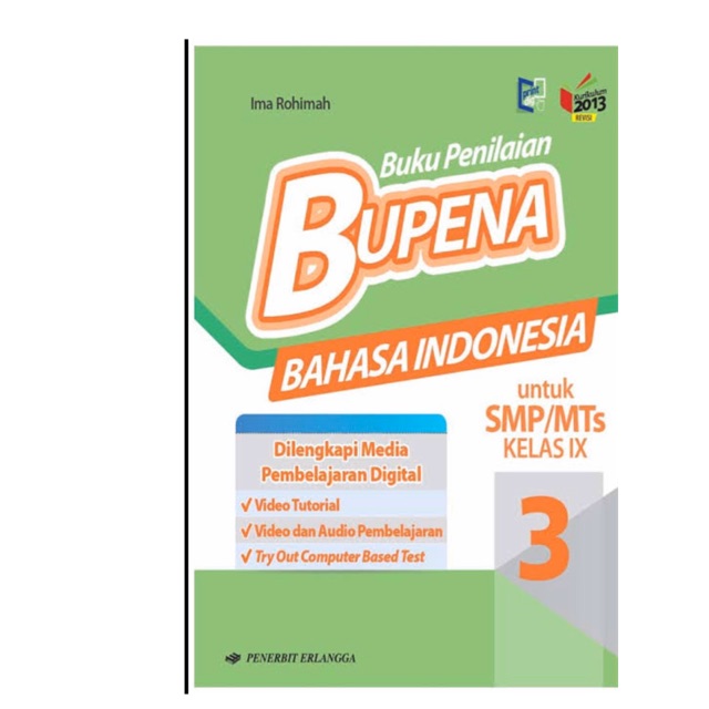 P, t, s) kurikulum 2013 revisi terbaru merupakan topik pembahasan pada kunci . Bupena Bahasa Indonesia Kelas Ix 9 Smp Mts Kurikulum 2013 Revisi Erlangga Shopee Indonesia