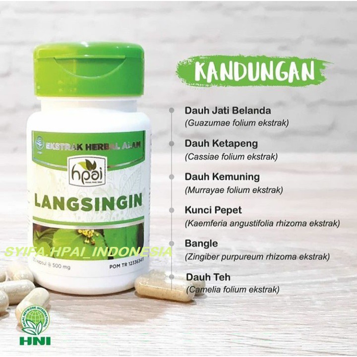 Belanja extra food review / extra food testimoni / extra food untuk dbd / extra food vitamin / extra food. Langsingin Hpai Hni Pelangsing Herbal Langsing Tubuh Singset Turun Berat Badan Mengurangi Lemak Shopee Indonesia