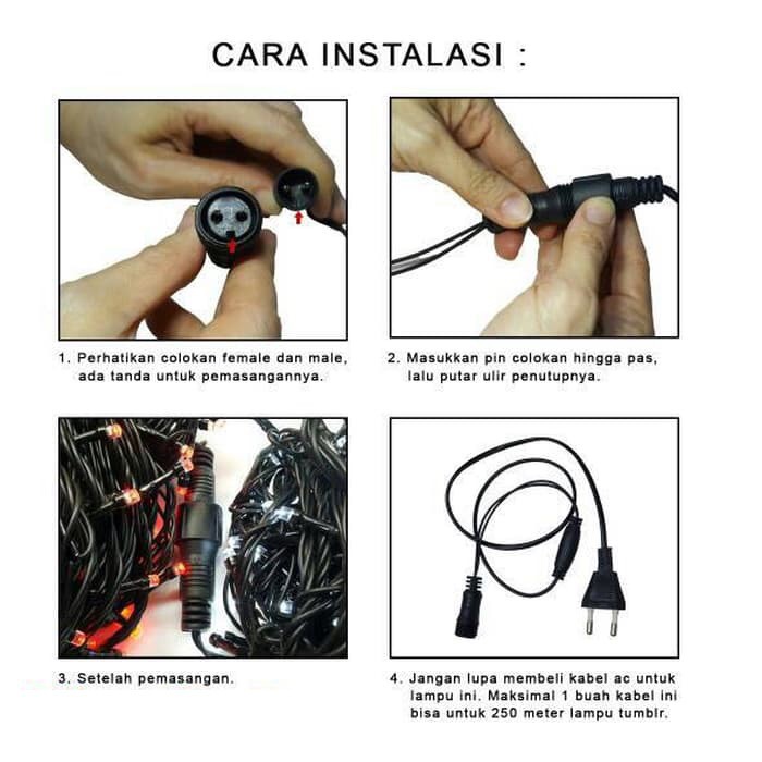 Berikut ini gambar skema rangkaian lampu tumblr (rangkaian listriknya) untuk lampu tumblr statik: Jual Lampu Tumblr Merah Putih Kabel Hitam 20 Meter M Agustusan 17 Edisi Cinta Tanah Air Fairy Light Led Indonesia Shopee Indonesia