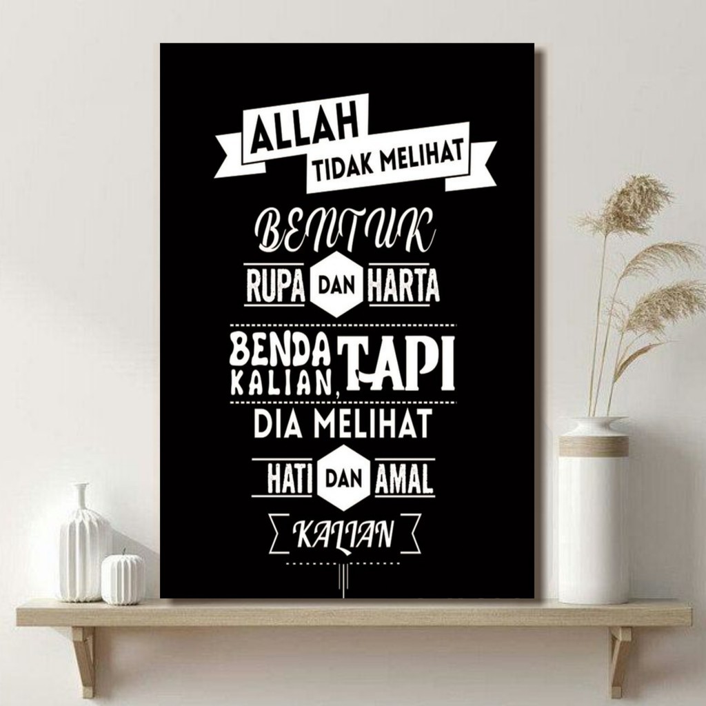 Hiasan Tembok Kata Kata Motivasi | Shopee Indonesia