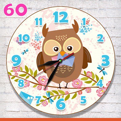 Jual 60 Jam Dinding Karakter Unik Motif Kartun Owl Atau Burung Hantu Indonesia|Shopee Indonesia 400_X_400_jpg