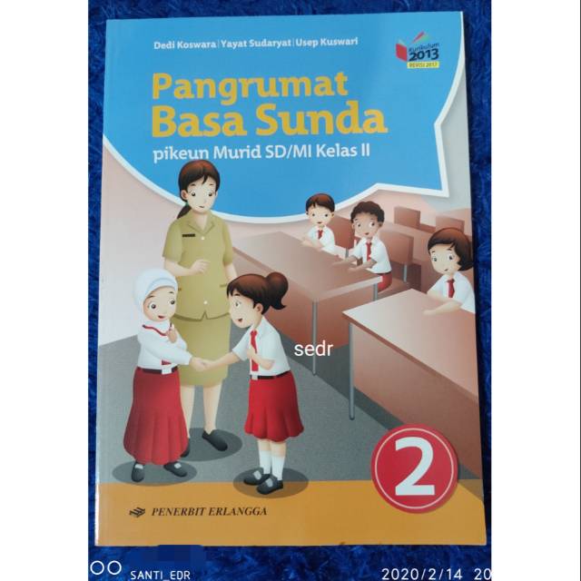 Penerbit cv arya duta ukuran buku 20x28x1 cm. Jual Buku Pelajaran Bahasa Sunda Pangrumat Basa Sunda Untuk Kelas 2 Sd Mi Indonesia Shopee Indonesia