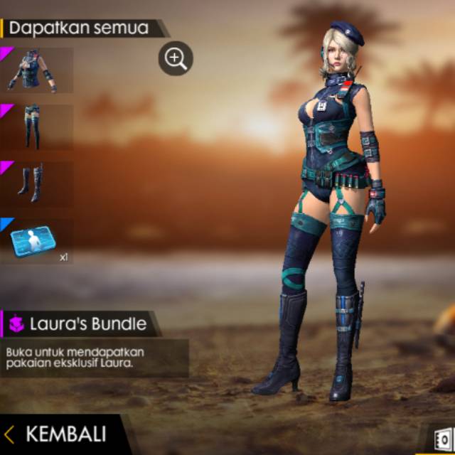Kemampuannya, sharp shooter akan menambahkan akurasi . Free Fire Laura Update Free Fire 2020