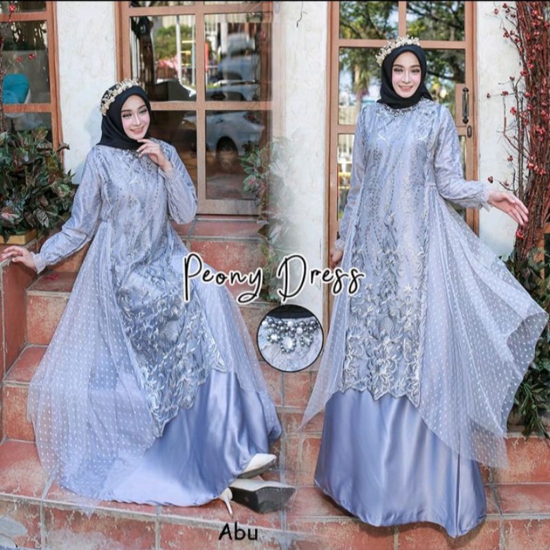 If you purchase something through our links, we may earn a commission. Jual Baju Pesta Muslimah Syari Peony Dress Wanita Fashion Bridesmaid Indonesia Shopee Indonesia