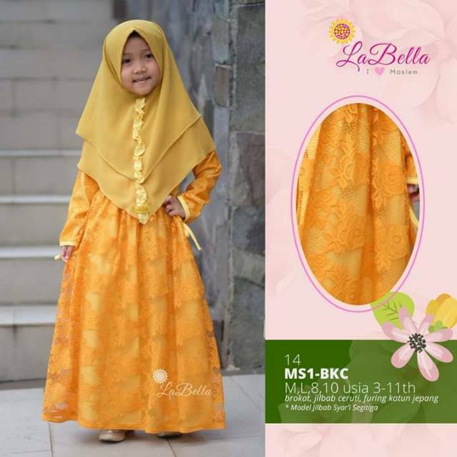 Gamis Brukat Anak Shopee Indonesia
