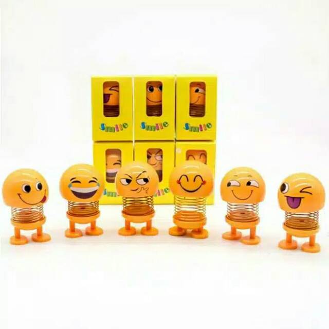 Gratis Download Gambar Emoji Pajangan Led Ball Boneka Emoji Goyang Bola Led Spring Doll Terbaru oleh www.lampunghits.com