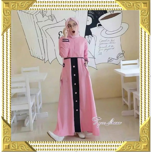 Termurah Gamis Remaja Modern Terbaru Mikka 2019 Khaira Syari