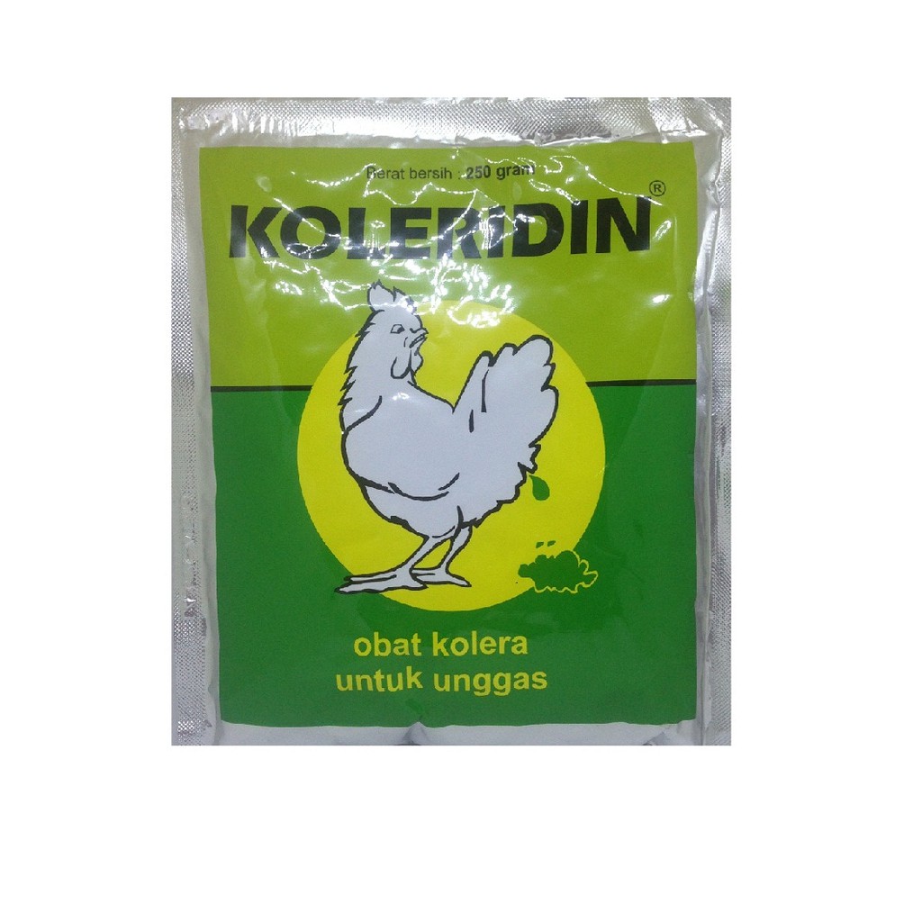 Obat Berak Hijau Crd Unggas Koleridin 250gr Shopee Indonesia