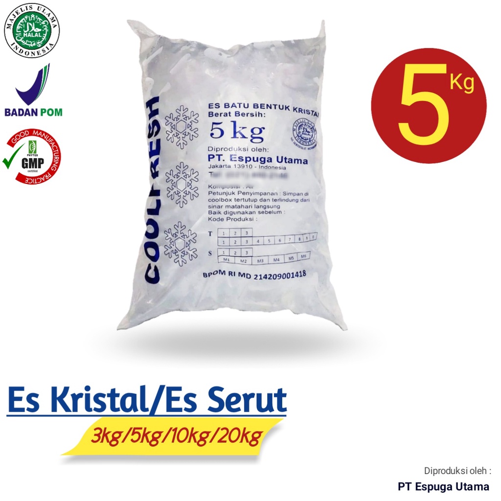 Es batu kristal / ice cube higienis: Jual Es Kristal Terdekat Harga Terbaik Maret 2022 Shopee Indonesia