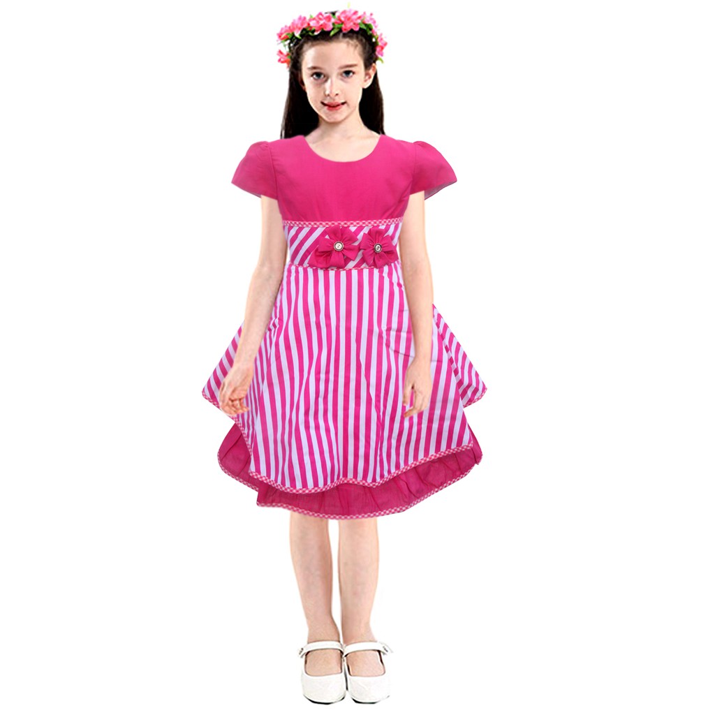 Two Mix Dress anak 1 Tahun - Baju anak perempuan - Pakaian anak wanita - Busana  anak cewek -Gaun Anak 2877 | Shopee Indonesia