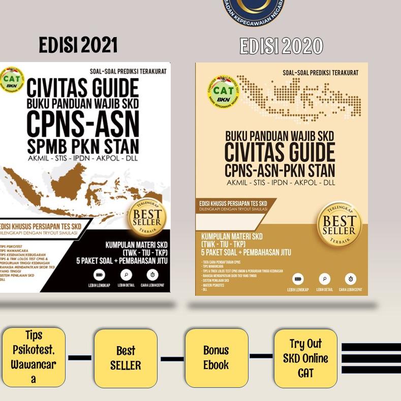 0130 latihan soal skd tes karakteristik pribadi (tkp). Produk Pilihan Buku Cpns Pkn Stan Civitas Guide Edisi Skd Buku Panduan Wajib Cpns Asn Spmb Pkn Shopee Indonesia