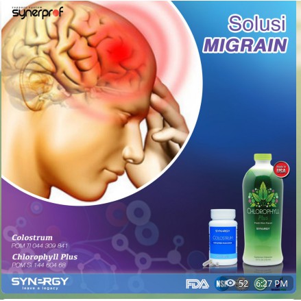 Klorofil Colostrum Obat Migrain Sebelah Kiri Shopee Indonesia