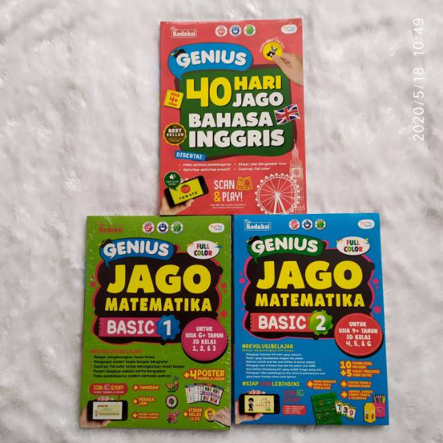 Genius Jago Matematika Basic 1 Indonesia 