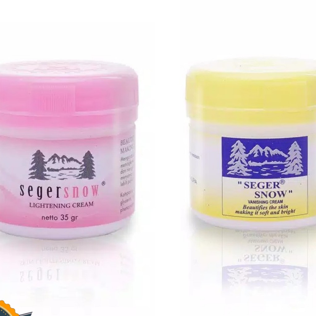 Jangan sepelekan manfaat krim malam. Seger Snow Vanishing Cream Kuning Seger Snow Moisturizing Cream Pink Shopee Indonesia