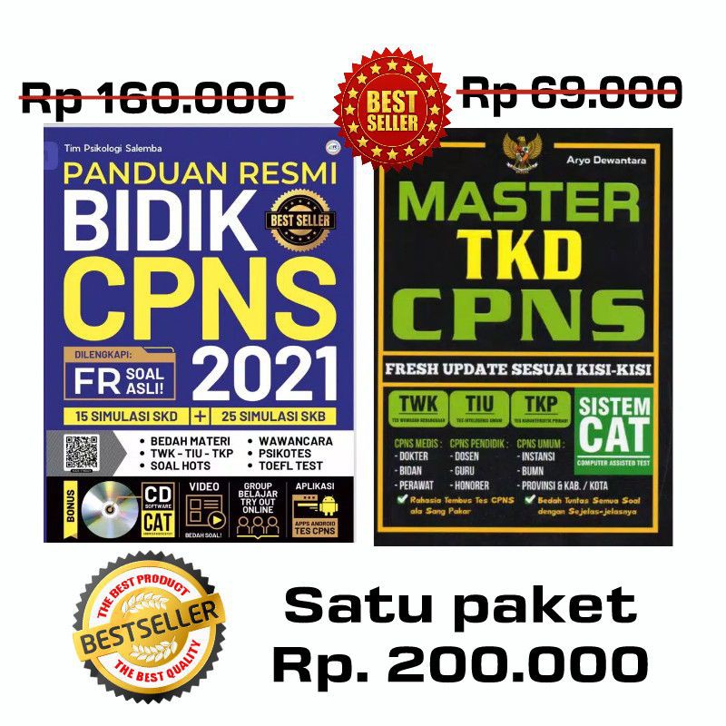Desain soal latihan ini sebagai. Bisa Cod 100 Original Buku Cpns 2021 Best Seller Panduan Resmi Bidik Dan Master Tkd Cpns Shopee Indonesia