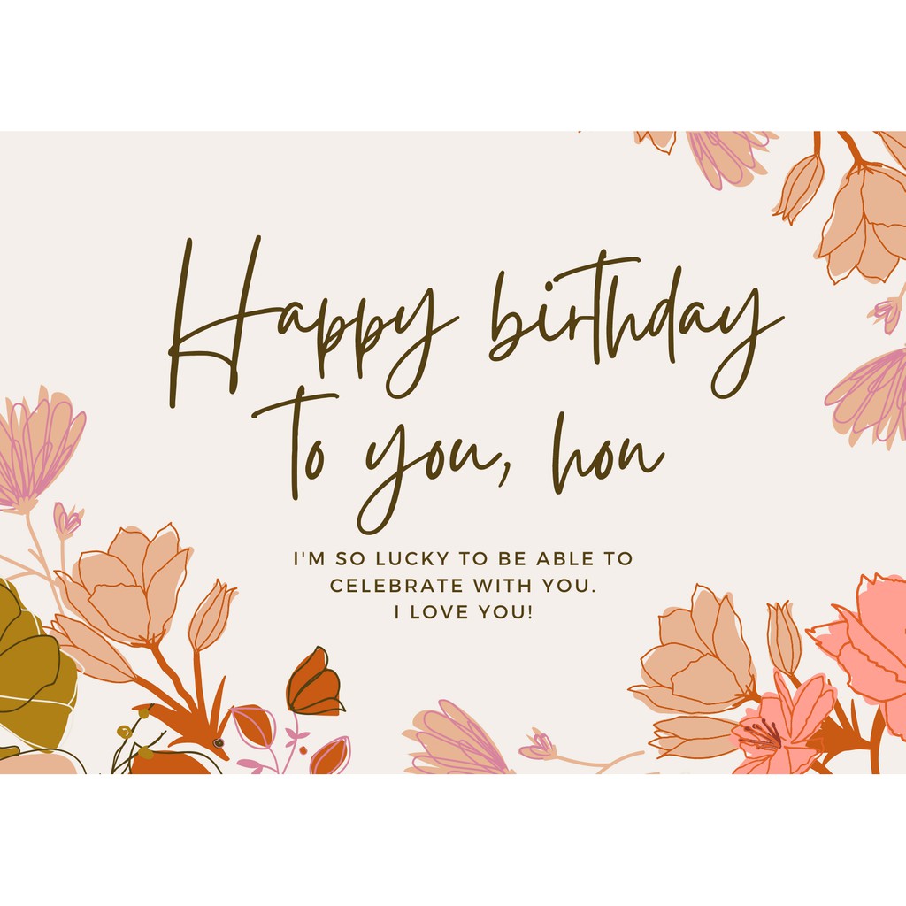 Kartu Ucapan Selamat Ulang Tahun | Happy Anniversary | Happy Wedding |  Shopee Indonesia