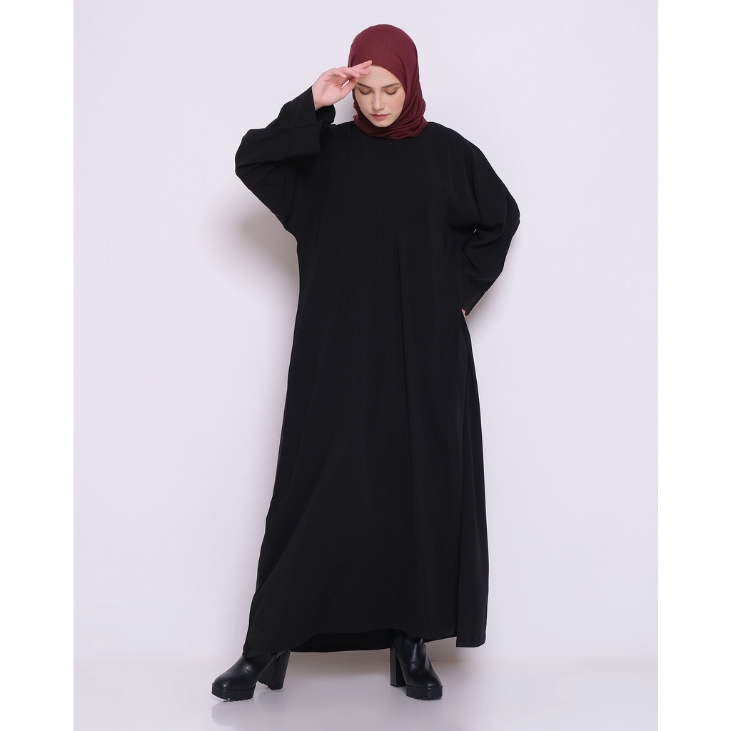 Jual rayi classic abaya in black