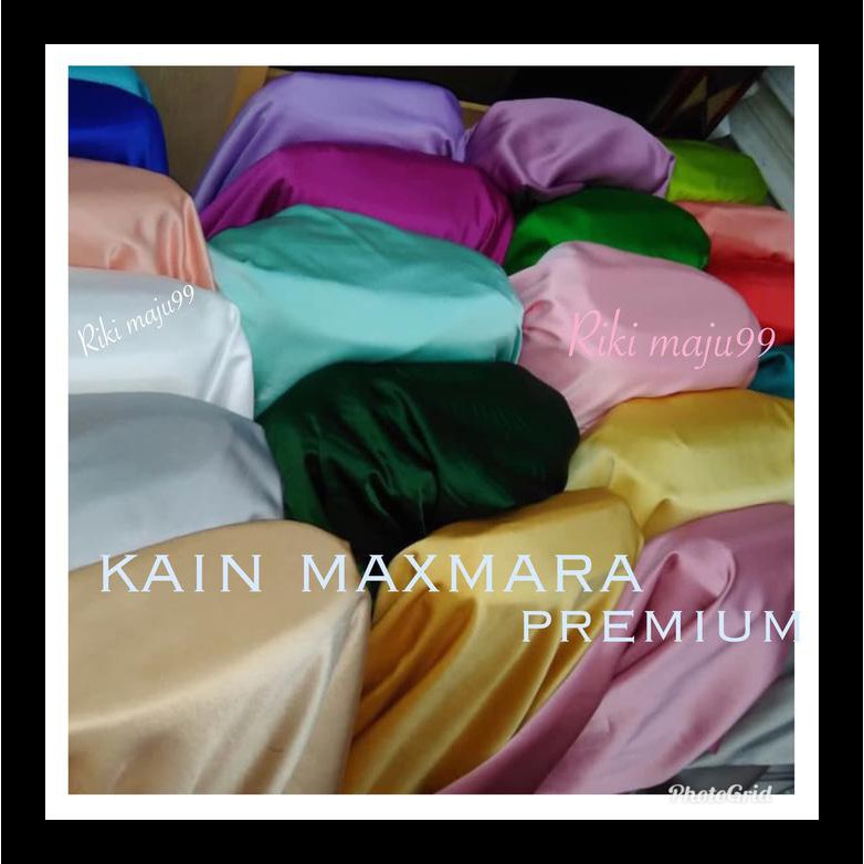 Kain Maxmara Polos, Bahan Dress Long Dress, Fhasion | | Shopee Indonesia