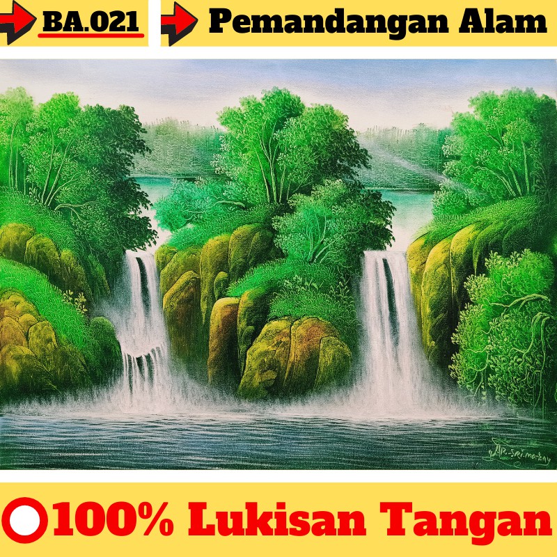 Contoh lukisan alam sekitar melukis alam sekitar a nothing lukisan alam. Jual Lukisan Pemandangan Alam Dekorasi Dinding Rumah Ruang Tamu Lukisan Tangan Pajangan Ruang Tamu Shopee Indonesia