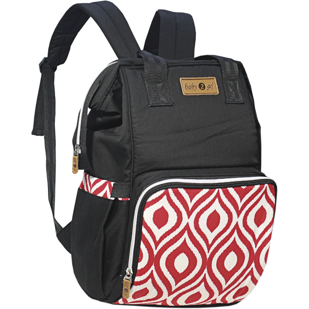 Backpack Diaper Bag 2 Go Peacock Series B2t1402 Shopee Indonesia