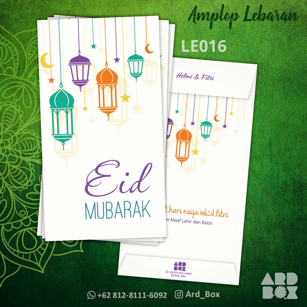 Anda atur posisi amplop ketika akan di print agar pas saat di print. Desain Amplop Lebaran Lucu Nusagates