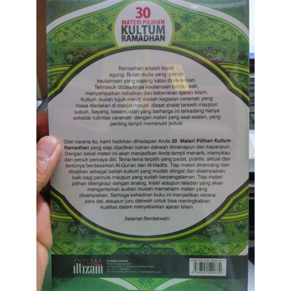 Buku 30 Materi Pilihan Kultum Ramadhan Best Seller Nasional | Shopee  Indonesia