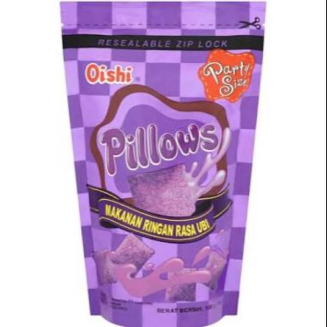 Oishi Pillow Snack | Shopee Indonesia