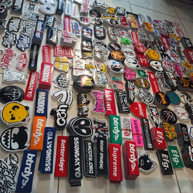 sticker pack 20 pcs random graftac permanent | Shopee ...