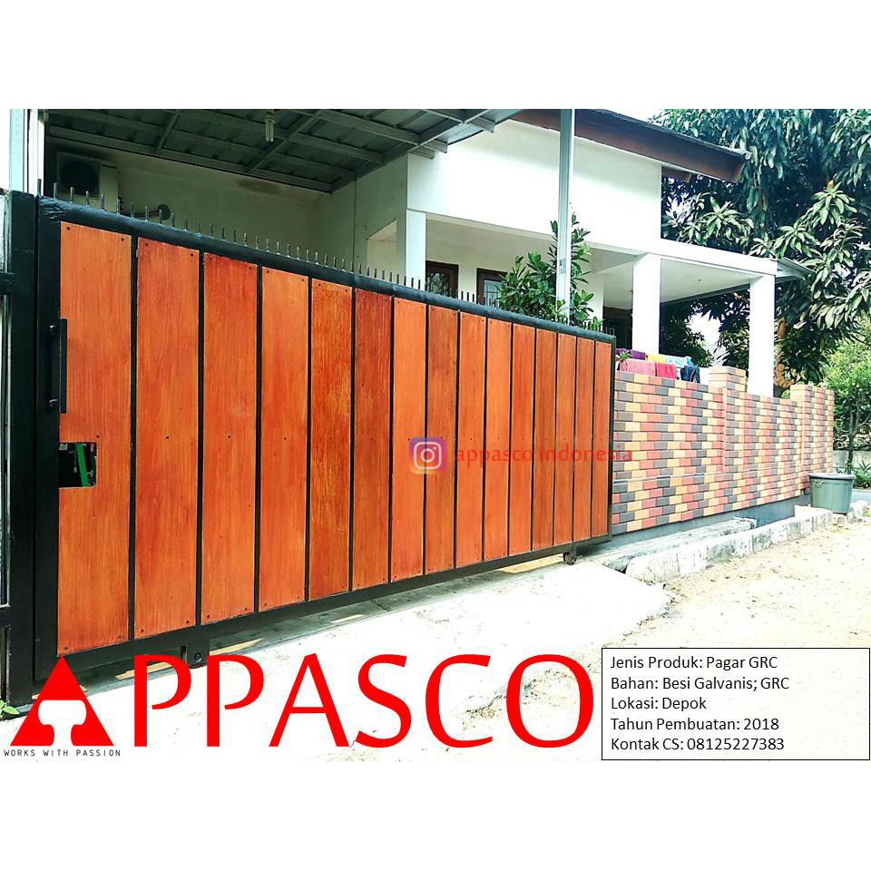 Pagar Pakai Lisplang Grc Terbaru desain rumah minimalis Pagar Pakai Lisplang Grc Terbaru desain rumah minimalis