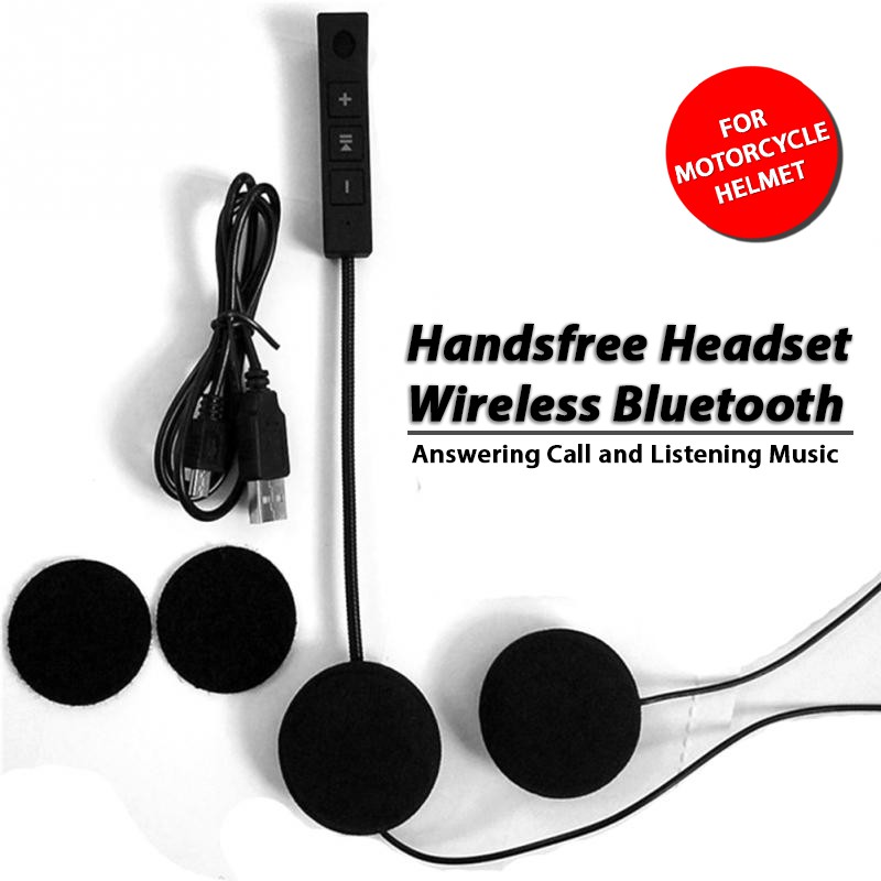 Want to add some background music to your ride? Jual Wireless Bluetooth Earphone Headset Handsfree Motorcycle Helmet Helm Motor Indonesia Shopee Indonesia